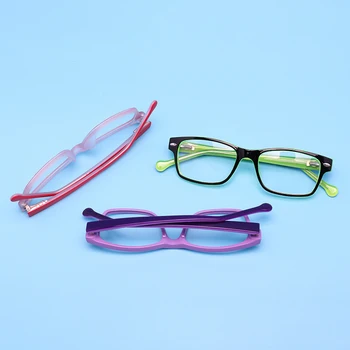 2018 Vaikų TR90 akinius rėmo retro aišku, optinis derliaus dizainerio mados trumparegystė akinių rėmeliai #YX0177