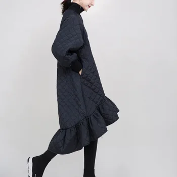 Juodos Medvilnės Ilgai Alternatyvių Suknelė Moteris 2020 M. Rudens Žiemos Indie Drabužių Dizaineris Prabanga Streetwear Birthdat Suknelė Šalis