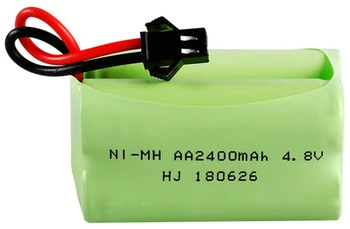 4.8 V 2400mAh Nuotolinio Valdymo žaislas, elektros apšvietimas, apšvietimo, saugumo įrenginiais 4*AA NI-MH baterijos RC ŽAISLAI baterija grupė