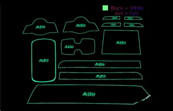 Už Suzuki Alto 2013 Gumos Automobilio Kilimėlį/Pad Vartų Plyšį Ne Slydimo Automobilių Reikmenys LHD Nemokamas Pristatymas 3Colors 12PCS