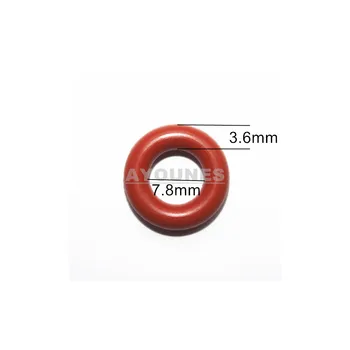 200pieces guminis sandarinimo žiedas viršutinės antspaudas 7.8*3,6 mm honda automobilių degalų įpurškimo paslaugų rinkinio dalis AY-O2016)
