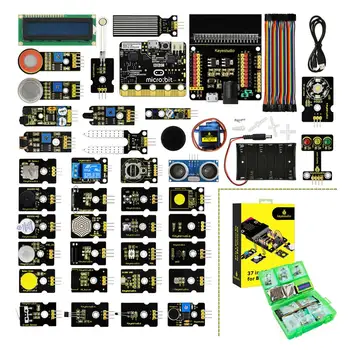 Keyestudio 37 1 Jutiklis Starter Kit Su Mikro:Tiek Valdyba BBC MicroBit 