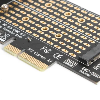 Adapteris Plėtros Kortelę ar M+B Klavišą M. 2 NVME SSD į PCIE SATA Namų Kompiuterio Saugumą Dalys 2230 2242 2260 2280