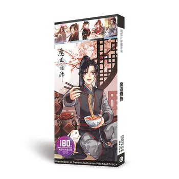 180 Vnt/Set Anime Mo Dao Shi Zu Atvirukas/atvirukas/Žinutė Kortelės/Kalėdų ir Naujųjų Metų dovanos
