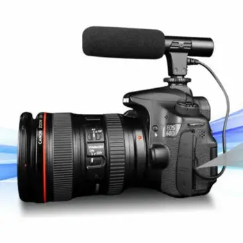 JINTU Profesinės Karabinai Kondensatoriaus Kamera, Mikrofonas Canon EOS 1300D 4000D 200D 80D 70D 60D 700D 600D 100D T6i T6s T4i T5i
