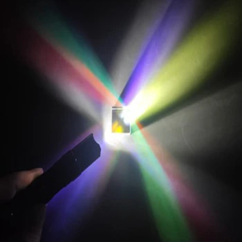20X20X20mm Kryžiaus dichroism X kubinių prizmės optinis stiklas aikštėje prizmę RGB combiner separatorius šalies namų puošybai
