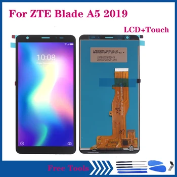 Originalus Ekranas ZTE Blade A5 2019 LCD EKRANAS Jutiklinis Ekranas skaitmeninis keitiklis mazgas, ZTE A5 2019 Mobiliųjų Telefonų Remontas, dalys