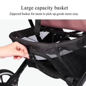 BRANGIAUSIO vežimėlis dvyniai, sulankstomas nešiojamų vežimėlio kūdikio vežimėlį, ypač lengvas Kelias kūdikio vežimėlis Nemokamas Pristatymas