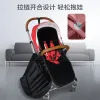 Kūdikio vežimėlis miegmaišis šiltas vežimėlis koja apima universaliųjų sutirštės sėdynės pagalvėlė pėdos padengti žiemą iš priekinio, galinio stiklo