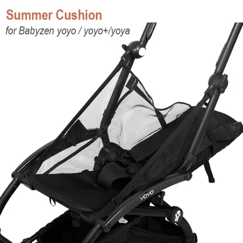 Vežimėlis Vasaros Sėdynė Atgal Babyzen Yoyo Yoya175° Sėdynės Pagalvėlės Kvėpuojantis Audinys Audinys Kūdikio Vežimėlis Tinka Priedai Babytime