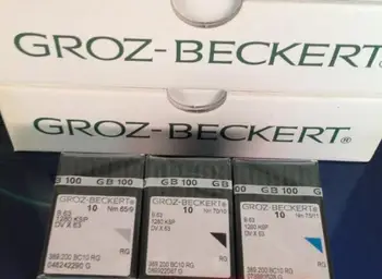 500 vnt Originali Groz-Beckert siuvimo adatos B63 1280 KSP DV X 63 B63 siuvimo mašinų atsarginės dalys siūlo parduotuvės 736750