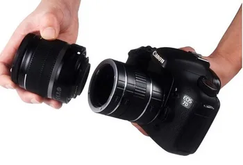 Nemokamas Pristatymas + Viltrox DG-C Autofokus AF Macro Extension Tube Žiedas Nustatyti DG for Canon EOS SLR 12mm 20mm 36mm Objektyvo Žiedas-Adapteris