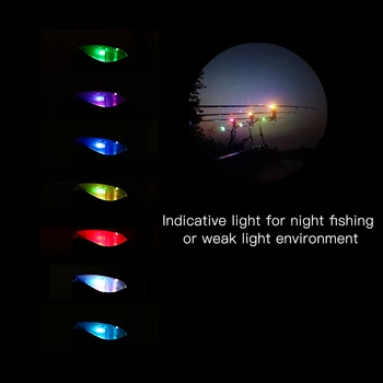 Lixada Žvejybos Bite, Signalizacijos ir Swinger Rinkinys Žvejybos Bite Belaidžio Skaitmeninio Garso Įspėjimo Rinkinys Permainingi Spalvos LED Signalas
