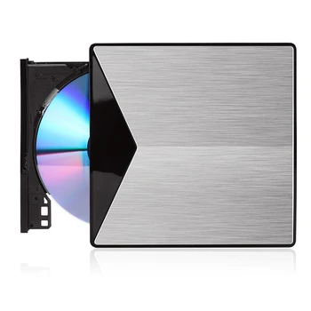 Išorinis Optinis įrenginys USB 3.0 CD/DVD-ROM Combo Aliuminio DVD RW ROM Rewriter įrašymo įrenginį MacBook Pro Nešiojamas Laimėti 7/8.1/10 Linux