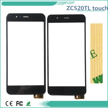 3pcs Jutiklinis Ekranas skaitmeninis keitiklis Priekinio Stiklo Touch Panel Jutiklis Asus Zenfone 3 Max ZC520TL X008D Touchscreen Pakeitimas +tape