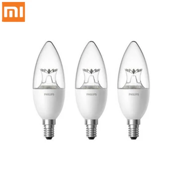 Originalus Xiaomi Smart Žvakių Formos LED Lempa E14 Lemputės šviesos 3.5 W 0.1 220-240V 50/60Hz Wi-fi Remote Control by Mi home App D5