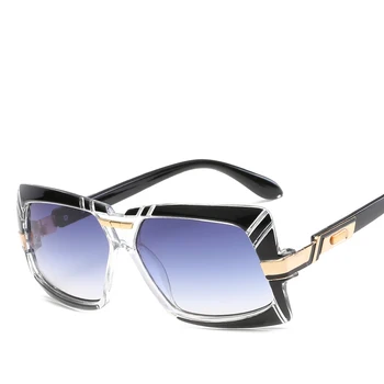 Aukštos kokybės moterų mados 2018 krantinės akiniai nuo saulės leopard skaidrus didelių negabaritinių aikštėje saulės akiniai oculos de sol feminino