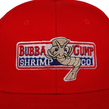 BUBBA GUMP Bžūp KREVEČIŲ CO Sunkvežimių Beisbolo kepuraitę Vyrų, Moterų Sporto Vasaros Snapback Cap Skrybėlę Forrest Gump Reguliuojamas Skrybėlę