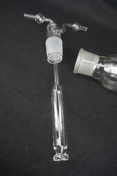 Lab 250ml Stiklo Dujų Plovimo Butelis Multihole Stiklo Cheminės Priemonės Lab Naudoti
