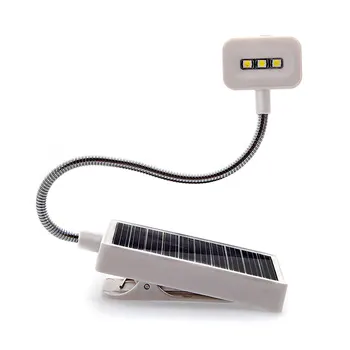 Stalas Žibintai vidaus Led Saulės Baterijos Fotoblykstės Mini Nešiojamieji Knygos Lempos, LED Įrašą Skaitymo Tyrimo Energijos Taupymo Stalas Žibintai