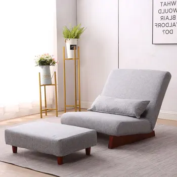 Grindų Lyginimo Vieno Sofa-Lova, Kėdė Su Osmanų Japonų Stiliaus Lounge Recliner Kartais Akcentas Kėdė Gyvenimo Kambario Baldai