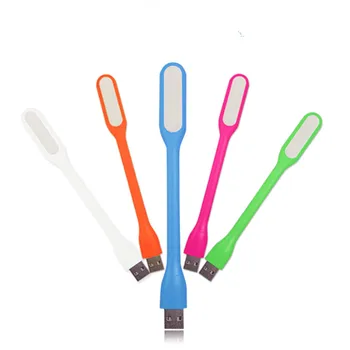10vnt Nešiojamų Spalvinga Mini USB Led Nakties Šviesos PC Mobiliojo Galios lempa spalva siųsti atsitiktinai