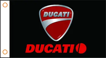 Motociklo vėliavos DUCATI Reklama 3ftx5ft Poliesteris 04