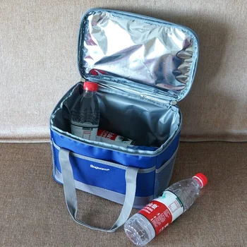 5L/8L Nešiojamų Oksfordo vandeniui aušintuvas maišelį iškylą šiluminė izoliacija ledo paketas šviežių thermo maisto kietas skardinės priešpiečių dėžutė entire