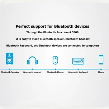 1300Mbps Tinklo Kortelės Adapteris, Bluetooth Dongle 5.0 WiFi, Dual Band USB Belaidžio Buitinių Kompiuterių Priedai