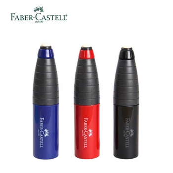 Faber-Castell CASTELL 184401 Pasukimo Vieną Skylę Pieštukų Drožtukas Studentų Raštinės reikmenys Mokyklos Dailės Reikmenys Trintukas Pack