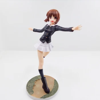 Anime Merginos und Panzer Miho Nishizumi Panzer Striukė Ver. PVC Veiksmų Skaičius, Anime Pav Kolekcijos Modelis Žaislai Dovana