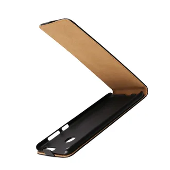 Vertikalus Apversti Atvejais Huawei Honor 7X Odos Magnetinio Flip Telefonas Padengti Krepšys