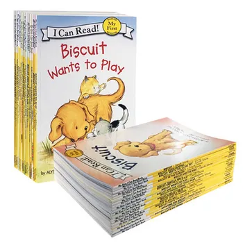 22 Knygų/set Sausainių Serijos anglų Paveikslėlį Knygas galiu Skaityti Vaikams, Istorija, Knygos Pradžioje Educaction Skaityti Knygą Vaikams