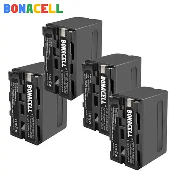 Bonacell 7.2 V 8700mAh NP-F960 NP-F970 NP F960 F970 F950 Baterija Sony PLM-100 CCD-TRV35 MVC-FD91 MC1500C Fotoaparato Baterijos
