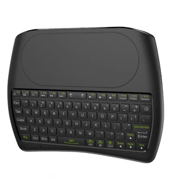 Pakeitimo Android TV Box PC Apšvietimas 2.4 GHz Wireless Mini Klaviatūra Oro Pelės Touchpad Valdytojas