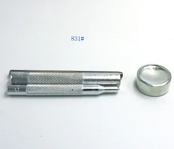 4PCS 655/633/831 Tipo Metalo Snap Tvirtinimo spaustukais Mygtuką, Montavimo Įrankiai, Rankiniai Punch Įrankių Rinkinys 