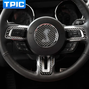 TPIC Anglies Pluošto Vairas Shelby Cobra Logotipas, Emblema Lipdukas Automobilio Stilius 
