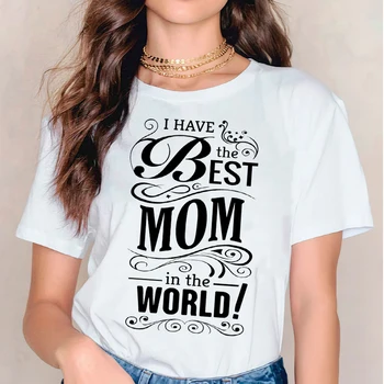 Moterų 2020 Mama Mama Dinozaurų Gėlių Mados Marškinėliai Drabužių Tshirts Moterų Motinos Ponios Atsitiktinis O-neck Tee Marškinėliai Drabužių