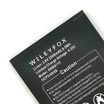 Originalus 2500mAh SWB0115 Baterija Wileyfox Swift Telefonų Sandėlyje Naujausias Gamybos Aukštos Kokybės Baterija+Sekimo Numerį