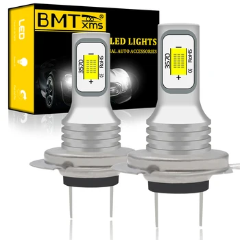 BMTxms BMW Audi Mercedes VW H7 Auto LED Rūko Lemputės Super Šviesus DRL dieninės Šviesos Lempos, Lemputės, Automobilių Reikmenys