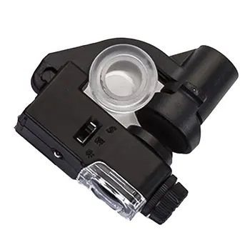 Mobiliojo Telefono Mikroskopu Didinamojo Stiklo, LED Didinimas Su Mikro Kamera Įrašo Optinis Priartinimas Didinamojo stiklo Įrankiai Makro Objektyvo 90X
