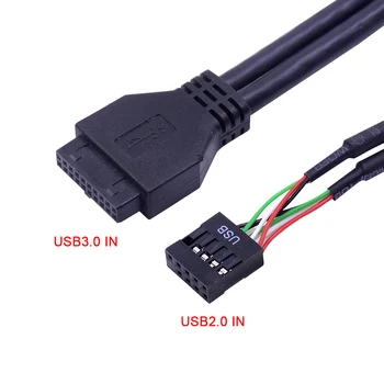 CHIPAL 7 Prievadai USB 3.0 Hub 5Gbs 5.25