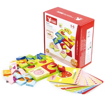 Wange Blokai 41 Vnt 11 Korteles Vaisių, Daržovių Blokai Kūrybos Plytų Žaislas Švietimo Kūrimo Bloką, Žaislai Vaikams
