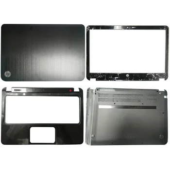 NAUJAS Nešiojamas LCD Back Cover/Front Bezel/Palmrest/Apačioje Atveju HP ENVY 4 ENVY4-1000 4-1008 4-1040 TPN-C102 Juoda 686574-001