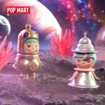 POP MART Pucky Kosmoso kūdikiais visą lange Žaislai pav Veiksmų Skaičius, Gimtadienio Dovana Vaikui Žaislas nemokamas pristatymas