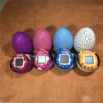 Masažuoklis led Tamaguchi Virtualios Elektroninio Pet Mašina Skaitmeninių Elektroninių Nešiojamą Žaidimas Tamagochi Dinozaurų kiaušinių