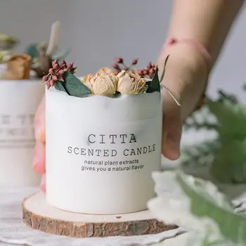 CITTA Mori Serijos Scented Candle Kvapų Sojų Vaško Žvakių, Romantiška Ramstis Žvakė Kalėdinė Dekoracija Didmeninės