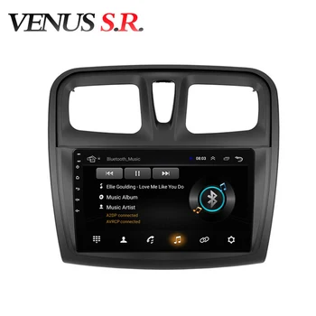 VenusSR Android 8.1 Automobilio DVD Grotuvas GPS Navigacija, Multimedia Už Renault Sandero 