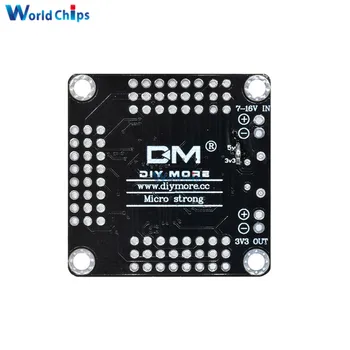 Stipri Serija Pro Mikro ATMEGA32U4-AS 5V Micro Skaitmeninis Galinga Arduino UNO R3 Valdybos Mikrovaldiklis Modulis, 