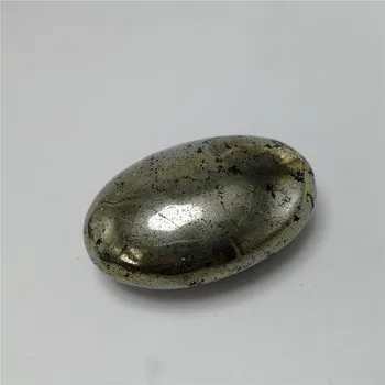 1-2vnt 115-150g Natūralaus retas pyrite crystal palm poliruoti akmenys galingas čakros gydymo raw kristalai Duoti palmių rankoje